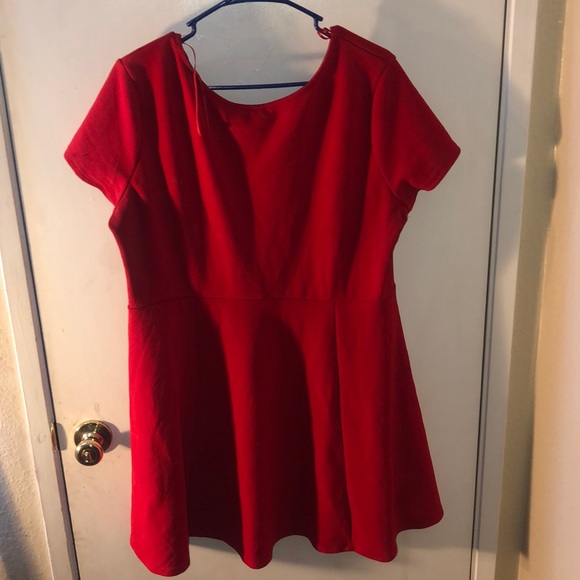 Ambiance Dresses Red Babydoll Dress Poshmark